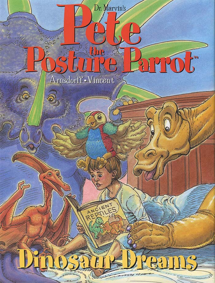Pete the Posture Parrot <i>Dinosaur Dreams</i>